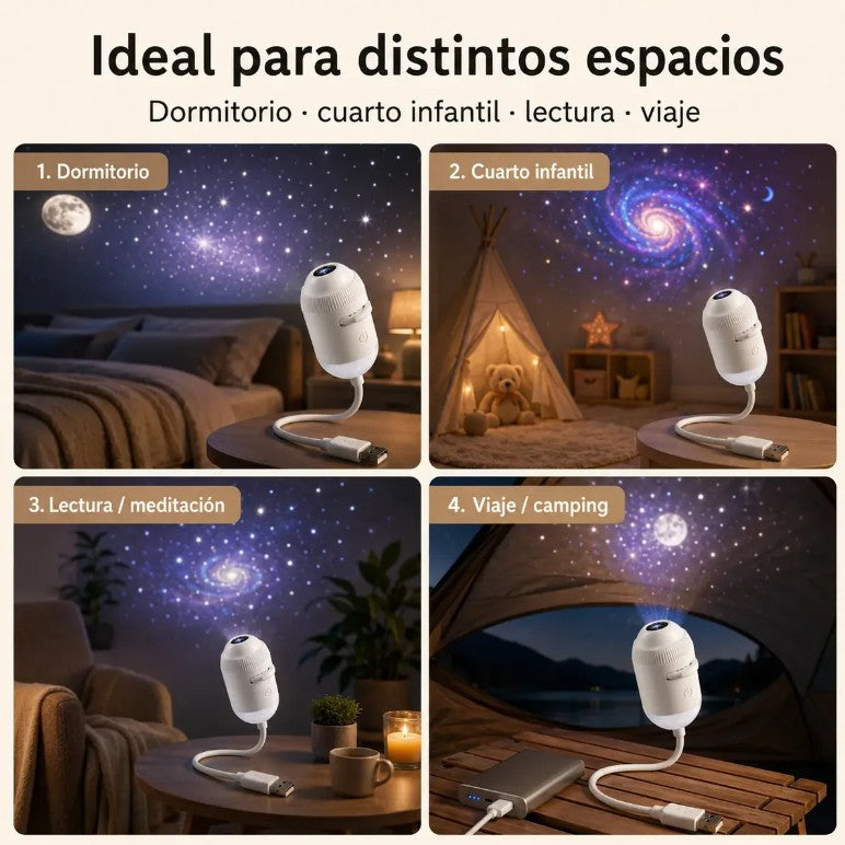 Mini proyector de estrellas