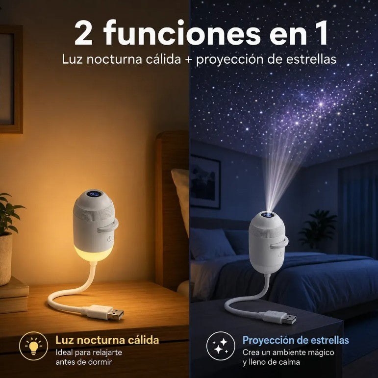 Mini proyector de estrellas