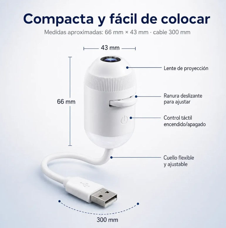 Mini proyector de estrellas