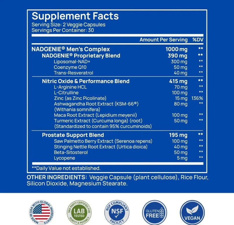 SELERB NAD+ RESVERATROL X 60 CAPS